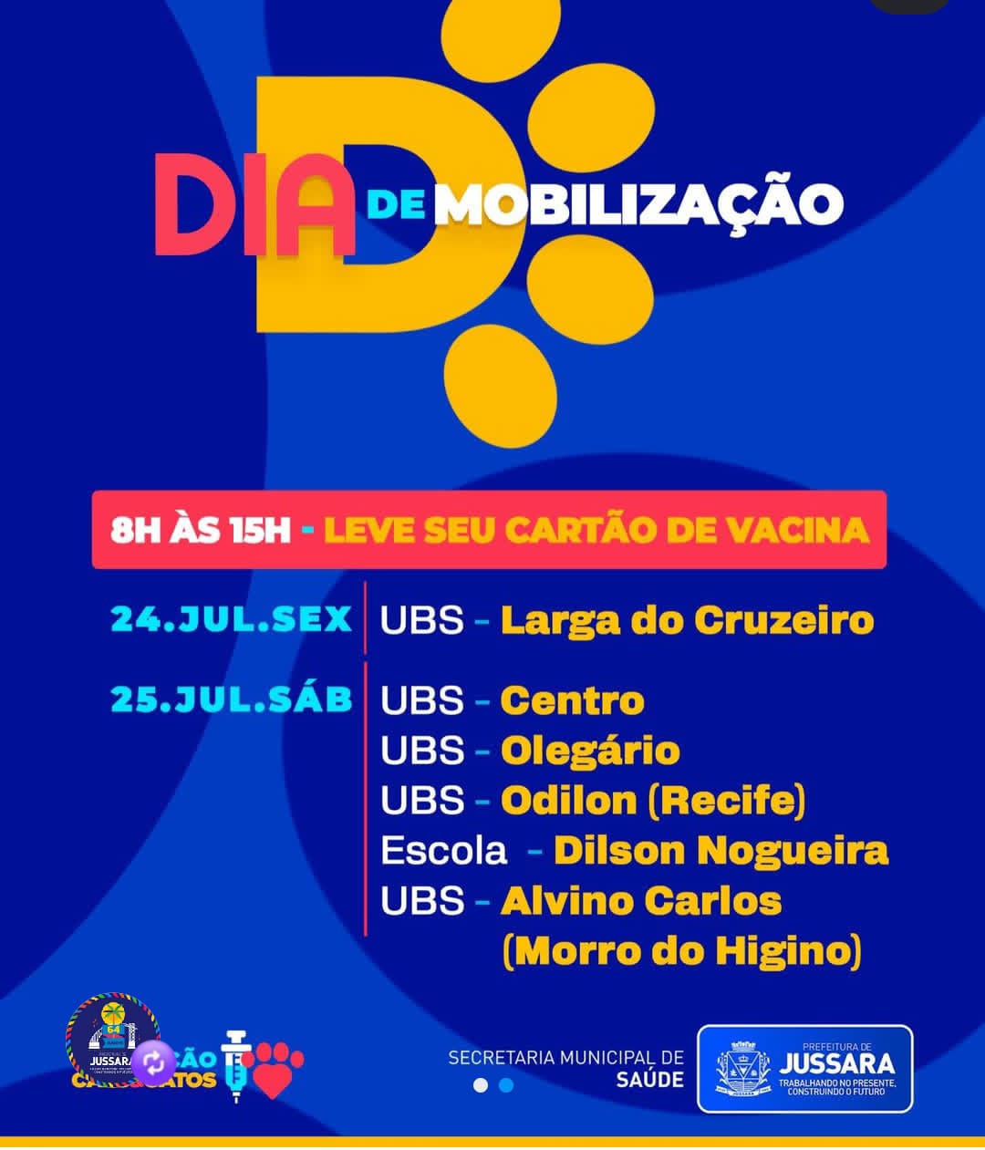 DIA DE MOBILIZAÇÃO