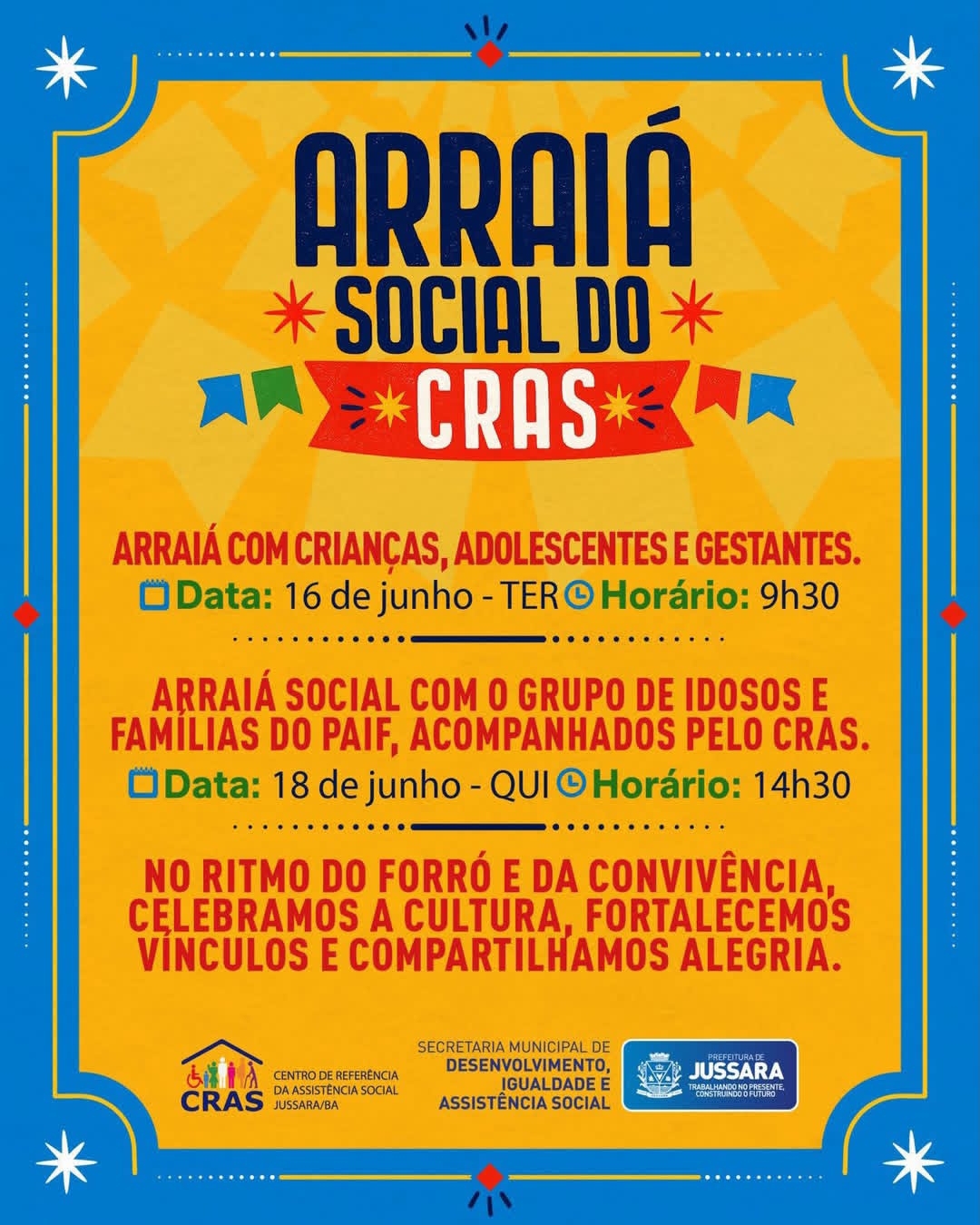 ARRAIÁ SOCIAL DO CRAS